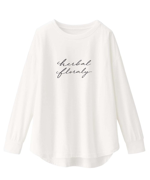 GeeRA（ジーラ）の「プリントゆるシルエットＴシャツ（Tシャツ/カットソー・レディース・オフホワイト/ホワイト系その他/ブラック系その他/その他1/ベージュ/その他2/その他4/その他3/その他5/その他6・MEDIUM/LARGE/X-LARGE/XX-LARGE）」の17枚目の写真