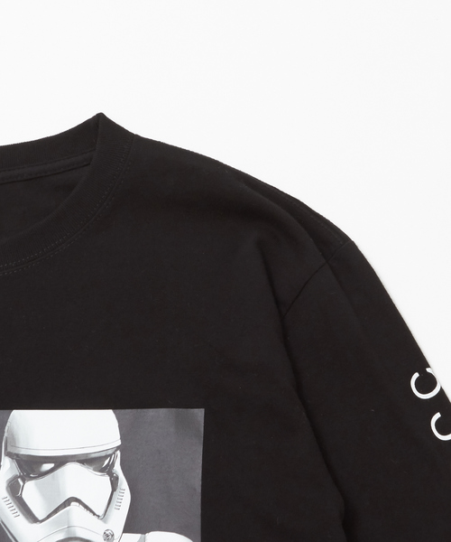 STAR WARS（スターウォーズ）の「【5351POUR LES HOMMES × STAR WARS 】スターウォーズ トルーパーロングTシャツ（Tシャツ/カットソー・メンズ・ブラック・46/48/50）」の10枚目の写真