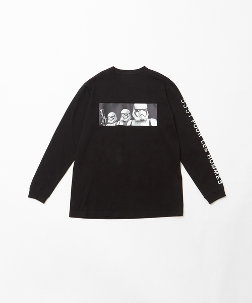 STAR WARS（スターウォーズ）の「【5351POUR LES HOMMES × STAR WARS 】スターウォーズ トルーパーロングTシャツ（Tシャツ/カットソー・メンズ・ブラック・46/48/50）」の3枚目の写真