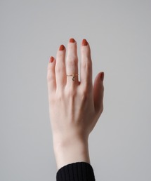 Natural stone ring