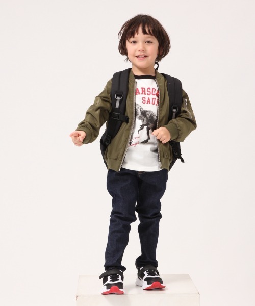 GLOBAL WORK(グローバルワーク)の「【キッズ】8ポケットバックパック/865847(バックパック/リュック・キッズ・ブラック/ベージュ・FREE)」の18枚目の写真