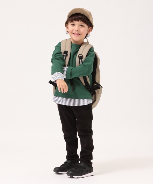 GLOBAL WORK(グローバルワーク)の「【キッズ】8ポケットバックパック/865847(バックパック/リュック・キッズ・ブラック/ベージュ・FREE)」の19枚目の写真