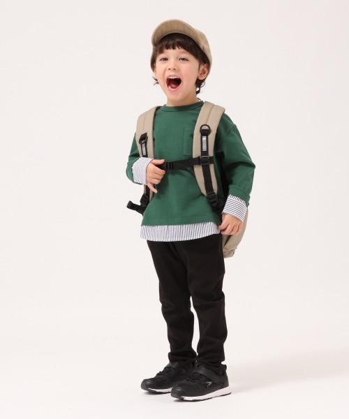 GLOBAL WORK(グローバルワーク)の「【キッズ】8ポケットバックパック/865847(バックパック/リュック・キッズ・ブラック/ベージュ・FREE)」の20枚目の写真