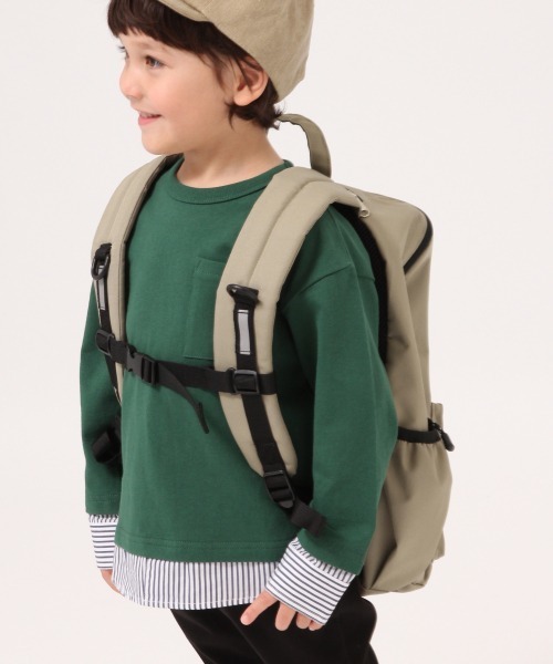 GLOBAL WORK(グローバルワーク)の「【キッズ】8ポケットバックパック/865847(バックパック/リュック・キッズ・ブラック/ベージュ・FREE)」の22枚目の写真