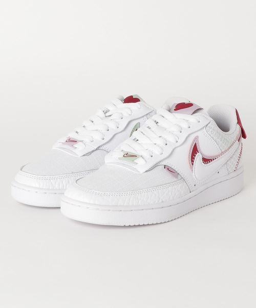Nike W ナイキ コート Prmv Lo ビジョン Vision ウィメンズ Prmv シューズ Court コート Lo Prmv Ci77 100 Abc Mart限定 100wht Noblrd スニーカー Nike ナイキ のファッション