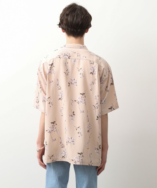 JUNRED（ジュンレッド）の「クラシックフローラルオープンカラーシャツ（シャツ/ブラウス・メンズ・ベージュ/ブラック・S/M/L）」の11枚目の写真