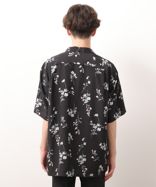 JUNRED（ジュンレッド）の「クラシックフローラルオープンカラーシャツ（シャツ/ブラウス・メンズ・ベージュ/ブラック・S/M/L）」の16枚目の写真