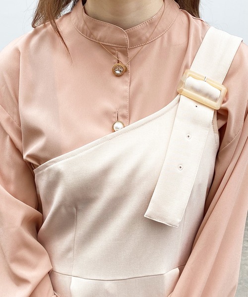 PairPair（ペアペア）の「2WAYアソートジャンスカ（ジャンパースカート・レディース・ライトグリーン/ピンクベージュ/アイボリー/ベージュ・FREE）」の10枚目の写真