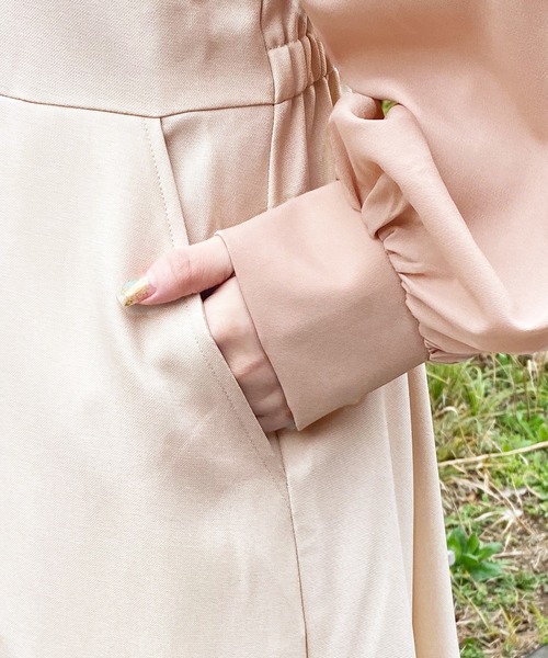 PairPair（ペアペア）の「2WAYアソートジャンスカ（ジャンパースカート・レディース・ライトグリーン/ピンクベージュ/アイボリー/ベージュ・FREE）」の6枚目の写真