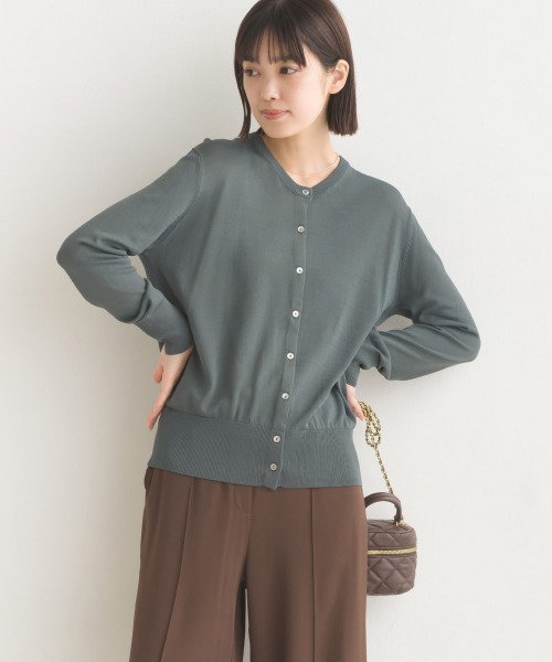カーディガン レーヨンナイロンボレロカーディガン レディース ANAYI｜レーヨンナイロンボレロカーディガン | Rakuten Fashion