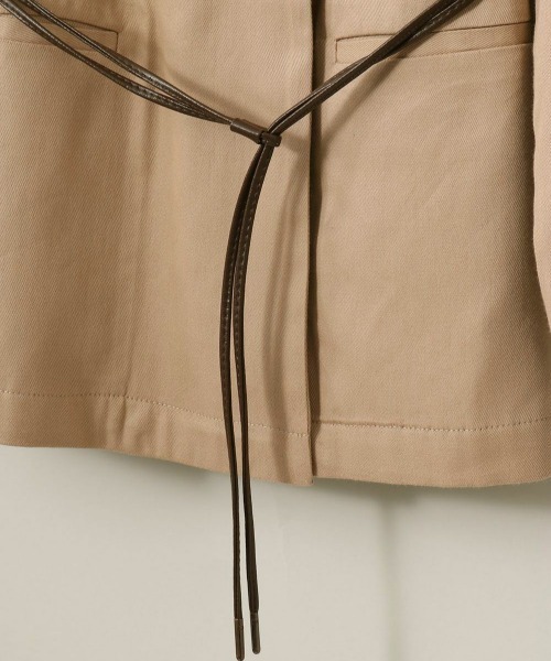 cepo(セポ)の「ノーカラーテーラードジャケット ※セットアップ(テーラードジャケット・レディース・オフホワイト/ベージュ・M)」の11枚目の写真