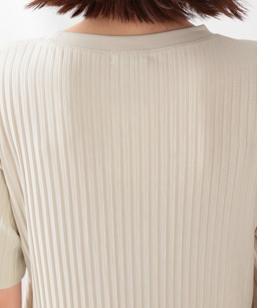 LOWRYS FARM（ローリーズファーム）の「マルチＷＡＹプリーツワンピ　877276（ワンピース・レディース・アイボリー/チャコールグレー/イエロー/ブラウン・FREE）」の18枚目の写真