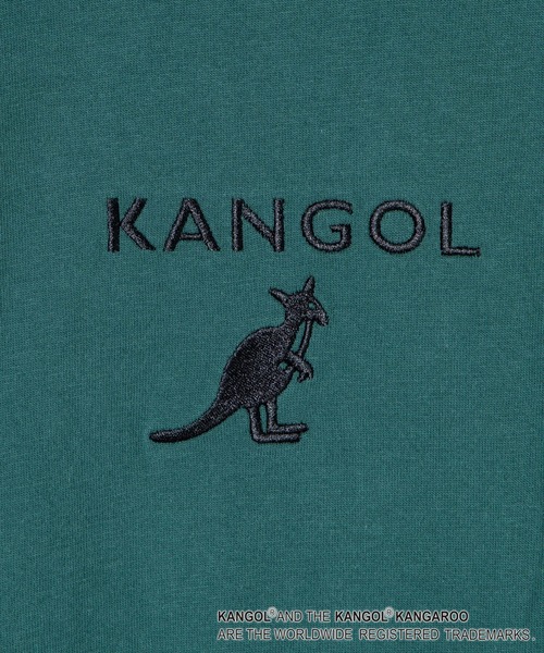KANGOL（カンゴール）の「∴WEGO/KANGOL 刺繍Tシャツ（Tシャツ/カットソー・メンズ・ホワイト/ブラック/ベージュ/オレンジ/グリーン/ダークグリーン/ブラウン・SMALL/MEDIUM/LARGE）」の15枚目の写真