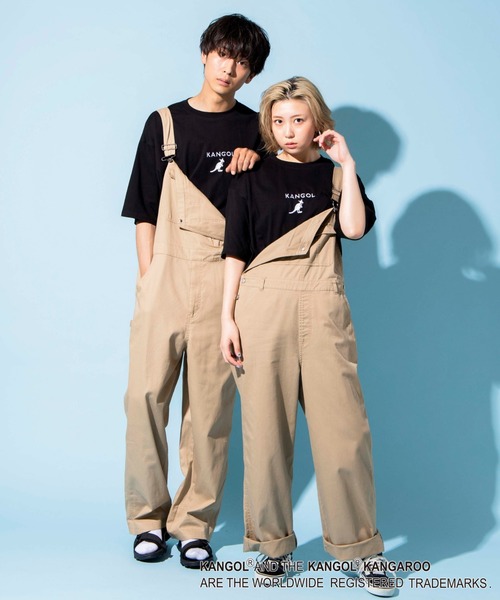 KANGOL（カンゴール）の「∴WEGO/KANGOL 刺繍Tシャツ（Tシャツ/カットソー・メンズ・ホワイト/ブラック/ベージュ/オレンジ/グリーン/ダークグリーン/ブラウン・SMALL/MEDIUM/LARGE）」の20枚目の写真