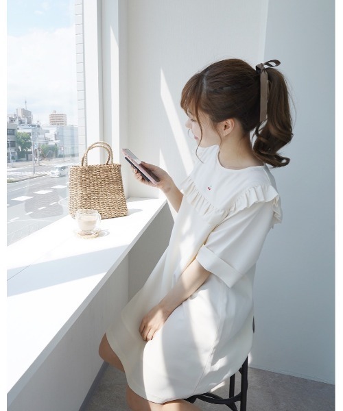 Moi ワンピースtytto モイテュット のファッション サマーフリルワンピース ワンピース Moi