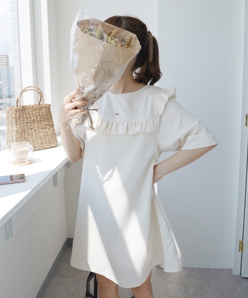 Moi ワンピースtytto モイテュット のファッション サマーフリルワンピース ワンピース Moi