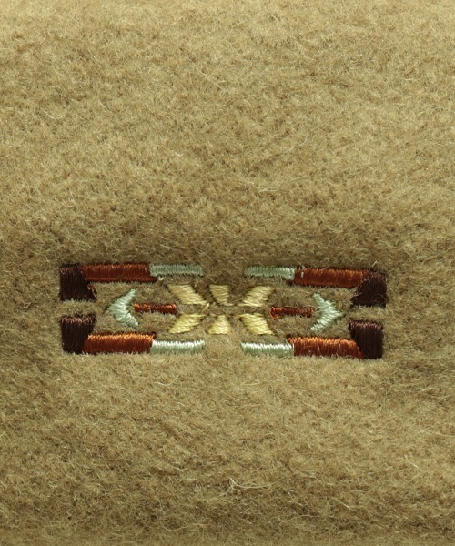 チチカカ（チチカカ）の「モチーフ刺繍ベレー帽（ハンチング/ベレー帽・レディース・ベージュ/カーキ/ブラック・FREE）」の12枚目の写真