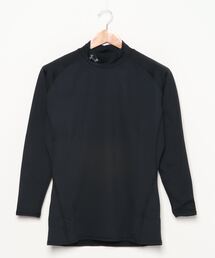 UAコールドギア フィッティド ロングスリーブ モック シャツ(ゴルフ/メンズ)