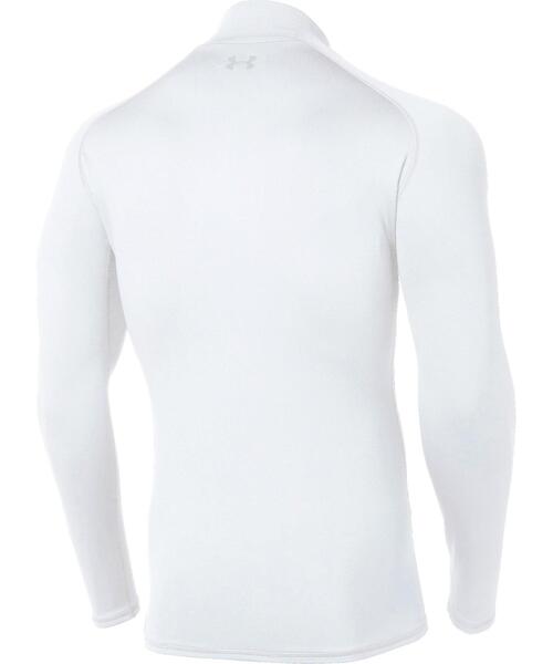 UNDER ARMOUR（アンダーアーマー）の「UAコールドギア フィッティド ロングスリーブ モック シャツ（ゴルフ/メンズ）（Tシャツ/カットソー・メンズ・ブラック/グレー/ホワイト/ネイビー・LG/MD/SM/XL/XXL）」の7枚目の写真