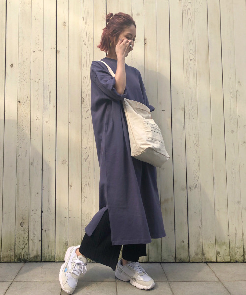 バックロゴカットワンピース ワンピース Samansa Mos2 Blue サマンサモスモスブルー のファッション通販 Zozotown