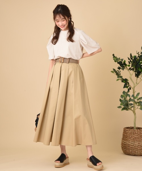 INTERPLANET（インタープラネット）の「バンブーゴムベルト（ベルト・レディース・ブラウン/ナチュラル・フリー）」の9枚目の写真