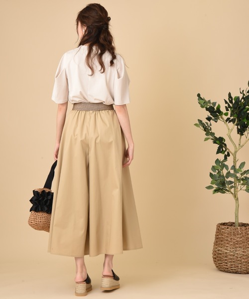 INTERPLANET（インタープラネット）の「バンブーゴムベルト（ベルト・レディース・ブラウン/ナチュラル・フリー）」の8枚目の写真