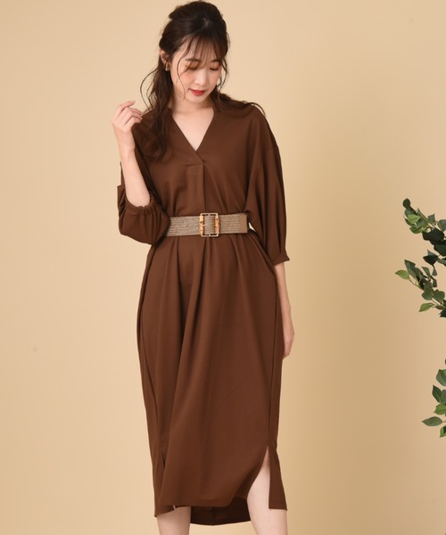 INTERPLANET（インタープラネット）の「バンブーゴムベルト（ベルト・レディース・ブラウン/ナチュラル・フリー）」の7枚目の写真