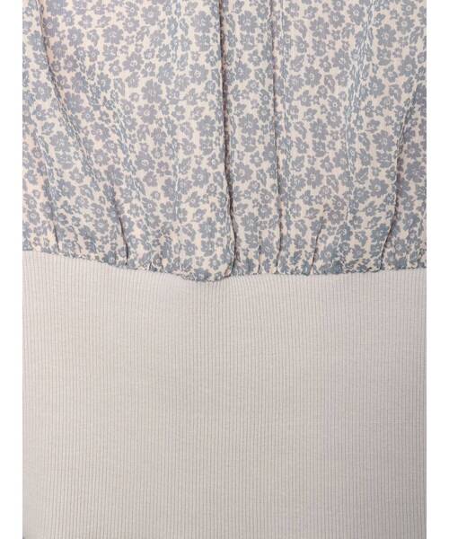 dazzlin（ダズリン）の「リブ切替シフォンフラワーワンピース（ワンピース・レディース・イエロー/ブルー/アイボリー・FREE）」の17枚目の写真