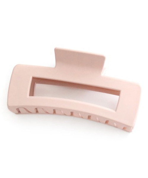 Ree&Mee（リーアンドミー）の「Ree＆Mee ビッグサイズ バンスクリップ マットカラー ヘアアクセサリー ヘアクリップ（バレッタ/ヘアクリップ・レディース・ブラック/ブラウン/カーキ/ピンク/ブルー/アイボリー・FREE）」の18枚目の写真