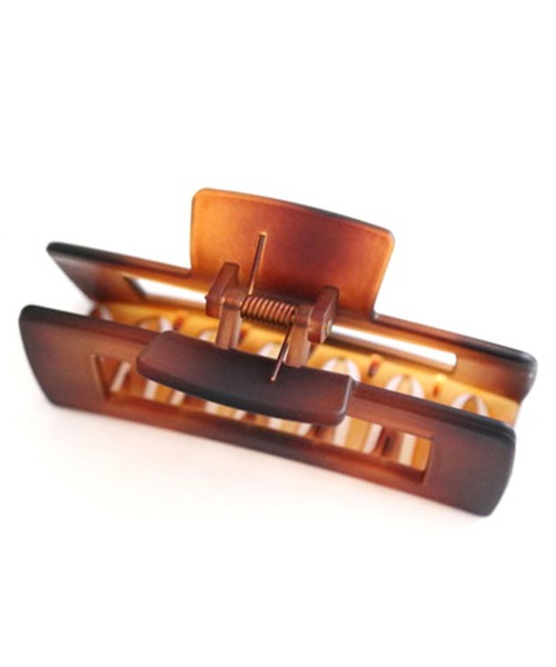 Ree&Mee（リーアンドミー）の「Ree＆Mee ビッグサイズ バンスクリップ マットカラー ヘアアクセサリー ヘアクリップ（バレッタ/ヘアクリップ・レディース・ブラック/ブラウン/カーキ/ピンク/ブルー/アイボリー・FREE）」の16枚目の写真