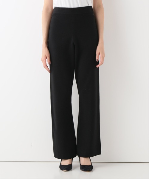 La TOTALITE（ラトータリテ）の「16Gミラノリブスリットパンツ（その他パンツ・レディース・ブラック/ベージュ・FREE）」の7枚目の写真