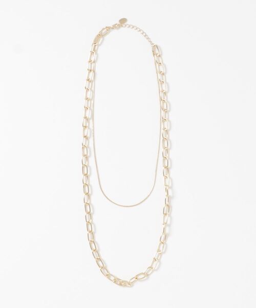 LOWRYS FARM(ローリーズファーム)の「ロング2レンチェーンネックレス 936798(ネックレス・レディース・シルバー/ゴールド/シルバー系その他・FREE)」の1枚目の写真
