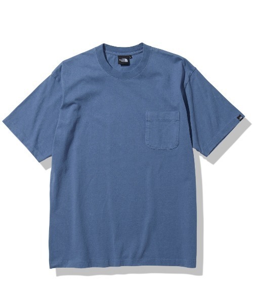 THE NORTH FACE（ザノースフェイス）の「THE NORTH FACE/ノースフェイス ヘビーウエイトTシャツ NT32009（Tシャツ/カットソー・メンズ・ブラック/ホワイト/ブルー・M/XL/L）」の3枚目の写真