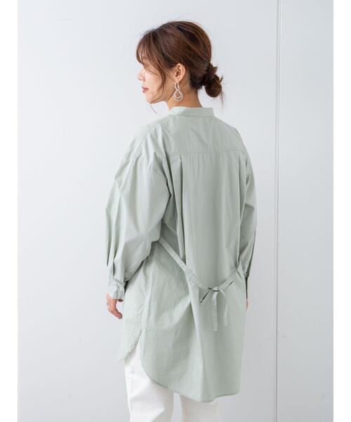 楽天市場】【SALE／50%OFF】後ろ釦スキッパー7分袖チュニック