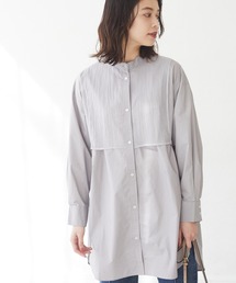 Green　Parks | 胸元デザインシャツチュニック＊(チュニック)