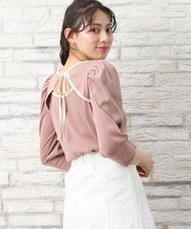 INGNI | バックリボンリブ／トップス(Tシャツ/カットソー)