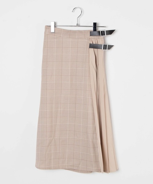 WEGO（ウィゴー）の「WEGO/ベルト付きサイドプリーツロングスカート（スカート・レディース・グレー系その他/ベージュ系その他・FREE）」の19枚目の写真