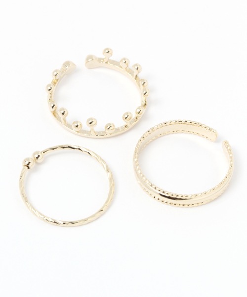 studio CLIP（スタディオクリップ）の「フリーリングSET（リング・レディース・その他1/その他2/その他3・FREE）」の5枚目の写真