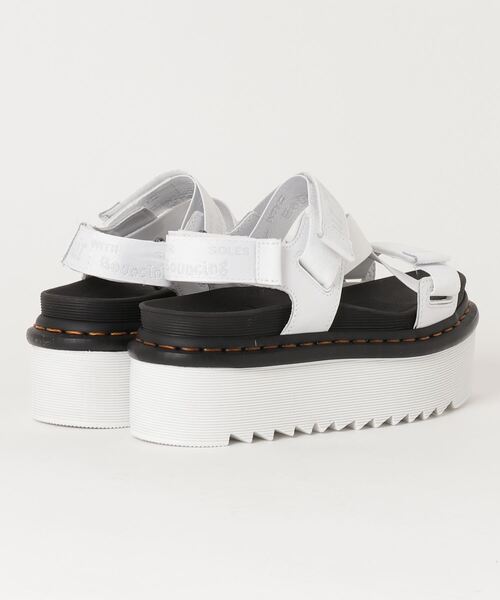 Dr. Martens（ドクターマーチン）の「Dr.Martens ドクターマーチン KIMBER QUAD キンバー　クオッド 26797100 WHITE（サンダル・レディース・ホワイト・5/4/6/3）」の2枚目の写真