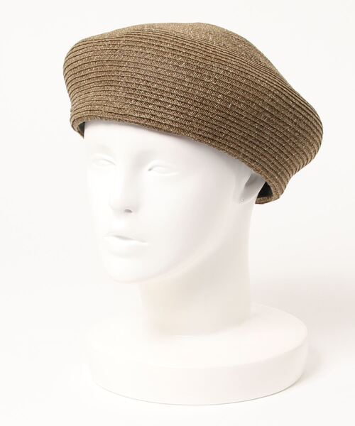 ehka sopo（エヘカソポ）の「ブレードベレー（ハンチング/ベレー帽・レディース・ブラウン/ベージュ/ブラック・ﾌﾘ-）」の3枚目の写真