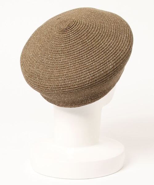 ehka sopo（エヘカソポ）の「ブレードベレー（ハンチング/ベレー帽・レディース・ブラウン/ベージュ/ブラック・ﾌﾘ-）」の4枚目の写真