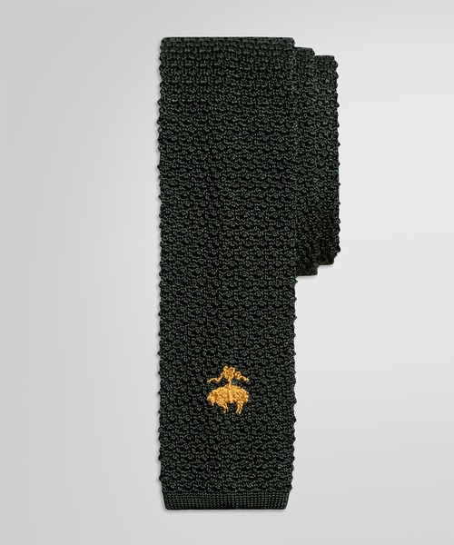 BROOKS BROTHERS（ブルックスブラザーズ）の「GF シルクソリッドニットタイ（ネクタイ・メンズ・ブラック/パープル/ネイビー/ブラウン/グレー/レッド/グリーン・ONE SIZE）」の5枚目の写真