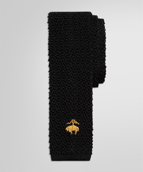 BROOKS BROTHERS（ブルックスブラザーズ）の「GF シルクソリッドニットタイ（ネクタイ・メンズ・ブラック/パープル/ネイビー/ブラウン/グレー/レッド/グリーン・ONE SIZE）」の2枚目の写真