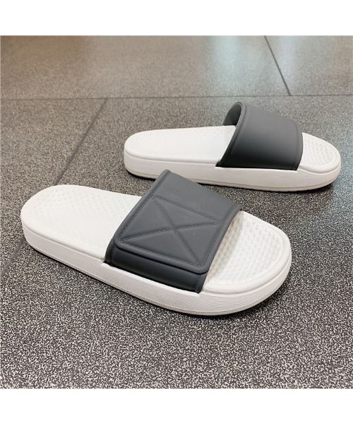 FREE BLUES（フリーブルース）の「厚底スリッパ（ルームシューズ/スリッパ・レディース・B/C/A・S/M/L）」の11枚目の写真