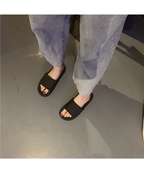 FREE BLUES（フリーブルース）の「厚底スリッパ（ルームシューズ/スリッパ・レディース・B/C/A・S/M/L）」の7枚目の写真