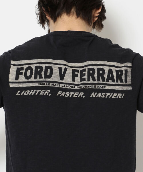 Johnson Motors Inc.(ジョンソン モータース)の「Johnson Motors,Inc./ジョンソン モータース/FORD V FERRARI(Tシャツ/カットソー・メンズ・ブラック・SMALL/MEDIUM/LARGE)」の8枚目の写真