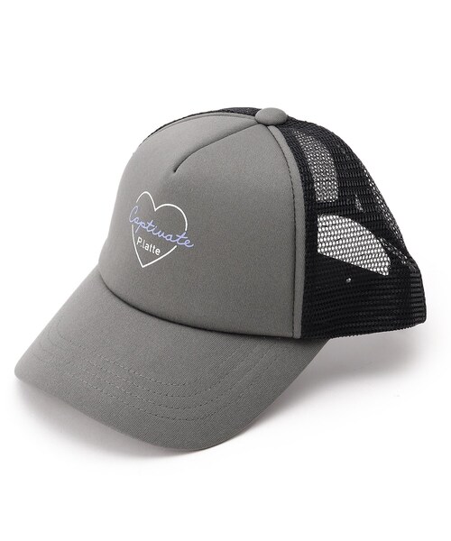 ORIMI ハートプリント キャップ セール】HEART DESIGN MESH CAP / ハートデザインメッシュキャップ