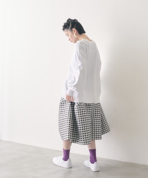 manana suerte（マニャーナスエルテ）の「オーバーサイズニットカーディガン（カーディガン/ボレロ・レディース・ブラック/ブルー/ホワイト/レッド/グリーン/グレー/ピンク/ライトグリーン/マスタード・FREE）」の14枚目の写真