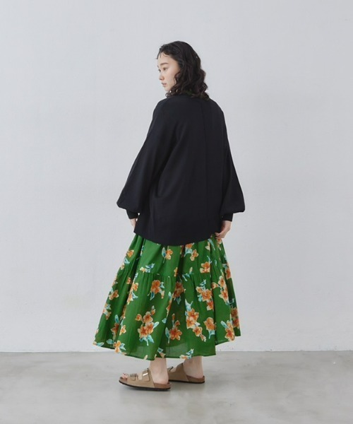 manana suerte（マニャーナスエルテ）の「オーバーサイズニットカーディガン（カーディガン/ボレロ・レディース・ブラック/ブルー/ホワイト/レッド/グリーン/グレー/ピンク/ライトグリーン/マスタード・FREE）」の18枚目の写真