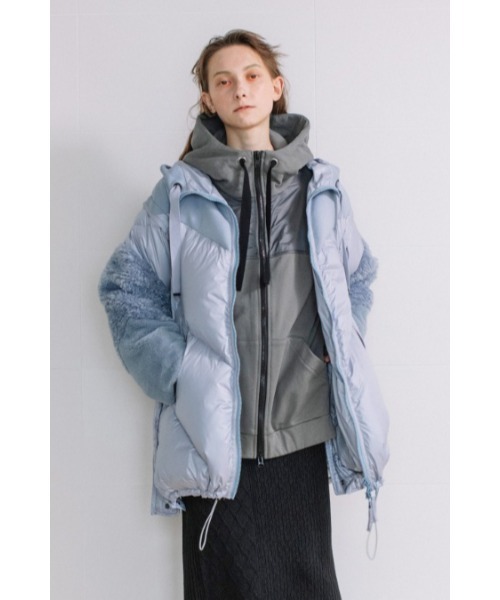 AULA AILA（アウラアイラ）の「2WAYフーデッドダウンコート（ダウン